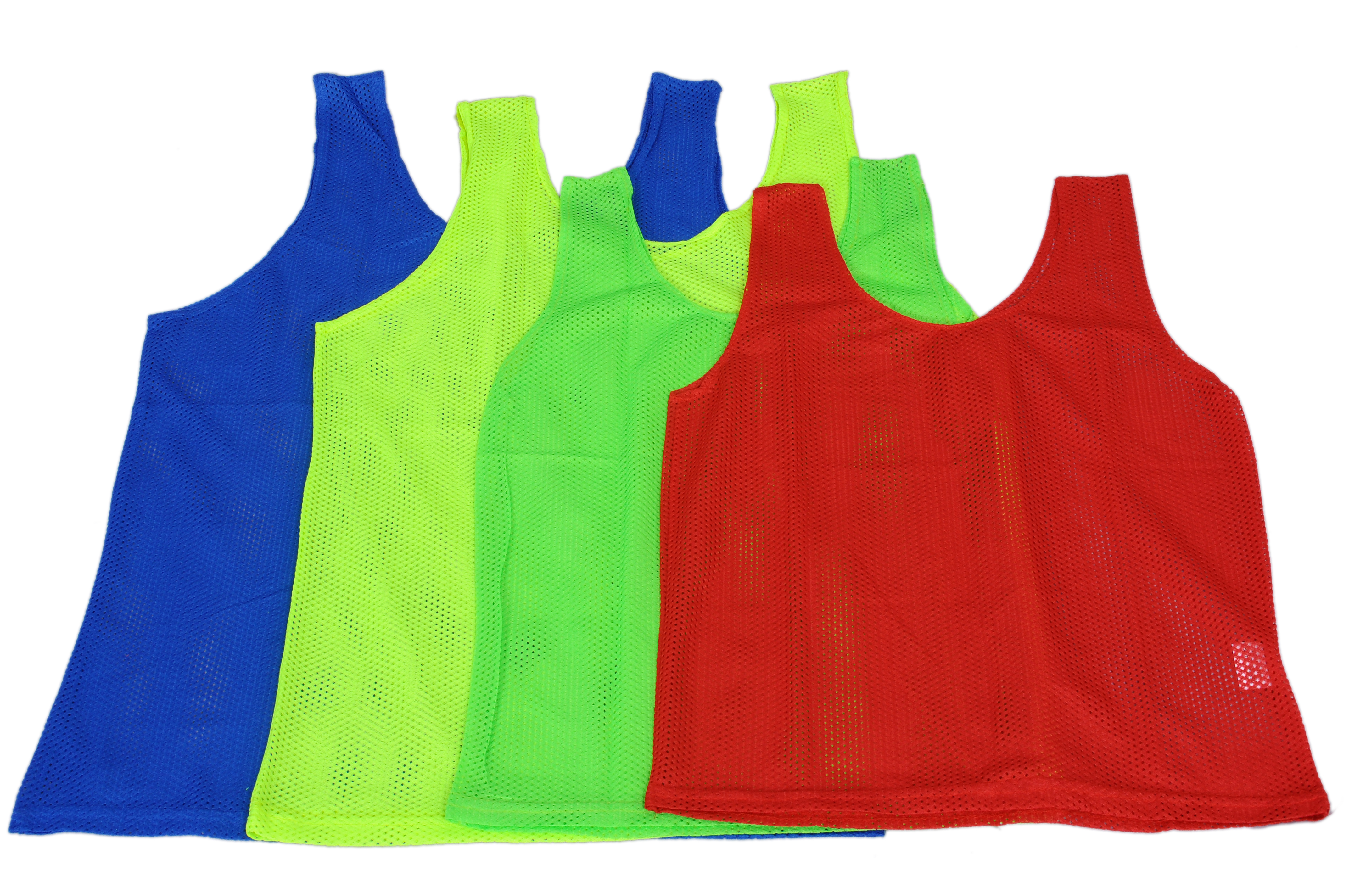 Plain Mesh Training Bibs without Piping