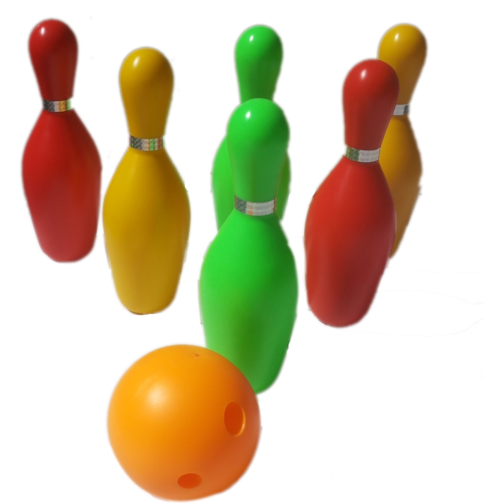 Large Skittle Pin Set