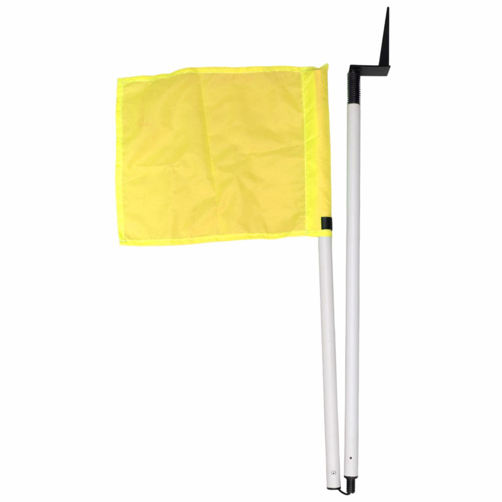 Corner Flag Collapsible with elastic thread, spring and curved nail