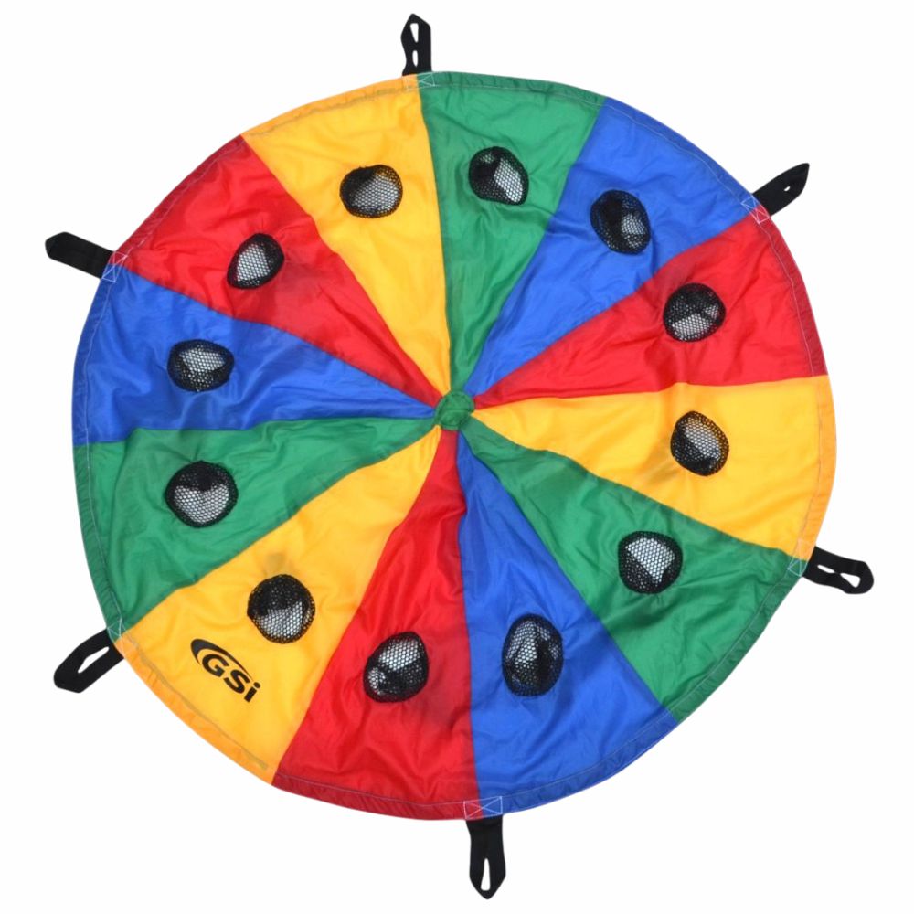 Rainbow Parachute with holes
