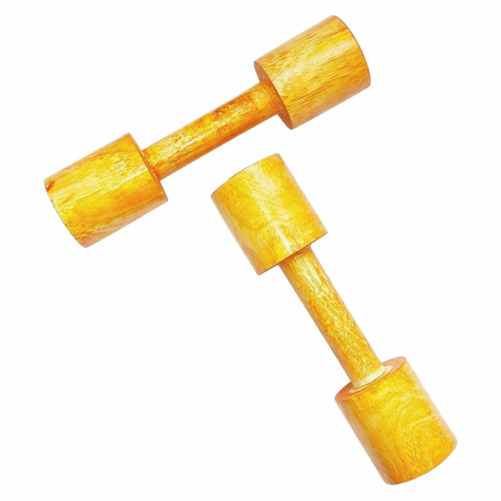 Wooden Dumbbells