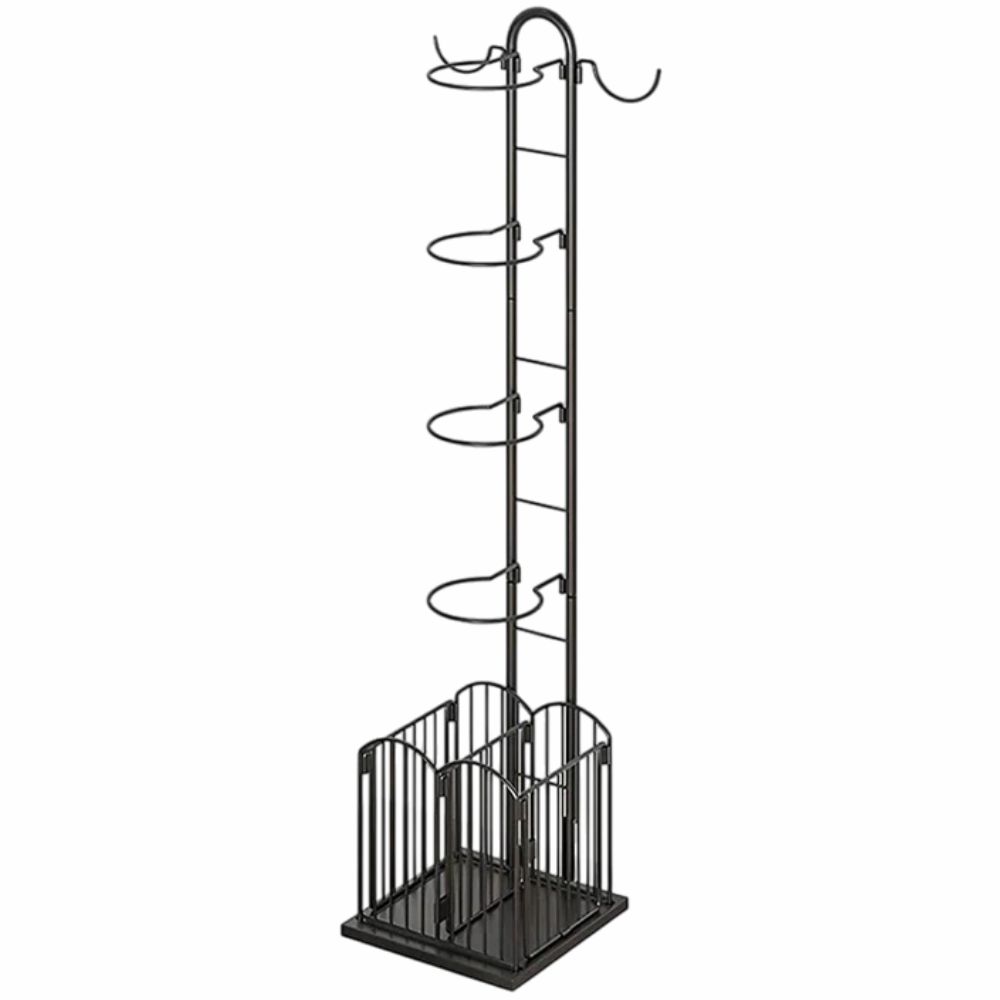 Medicine Ball Stand with Basket